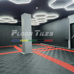 Επαγγελματικό Πλαστικό PVC πλακάκι λευκό Floortiles IFS - Image 2