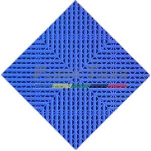 Επαγγελματικό Πλαστικό PVC πλακάκι μπλε Floortiles IFS - Image 2
