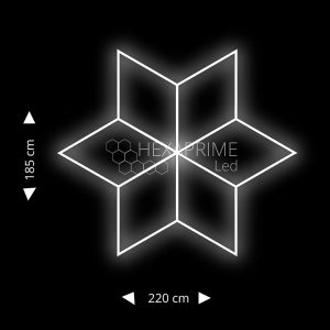 Φωτιστικό Hexaprime Led - Γεωμετρικό σχέδιο 4 - Image 1