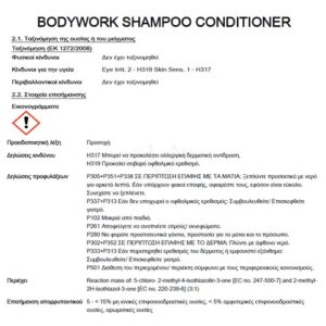 BODYWORK SHAMPOO CONDITIONER - Image 4